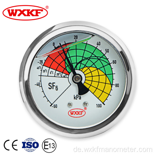 6 Zoll Edelstahl Elektroschalter Druckmesser